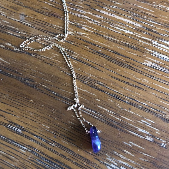 Free People Jewelry - Free People Amethyst necklace